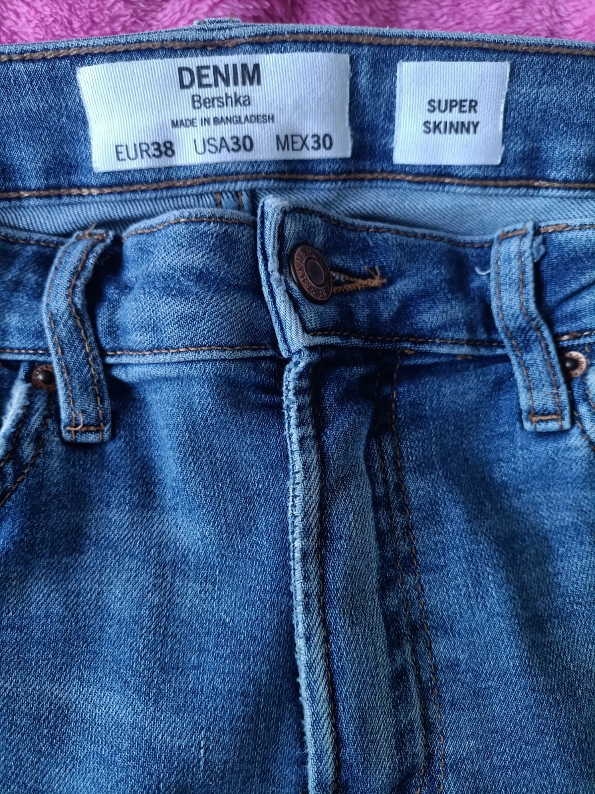 Vaquero super skinny Bershka talla 38 (drl) – Bershka – taille M 3