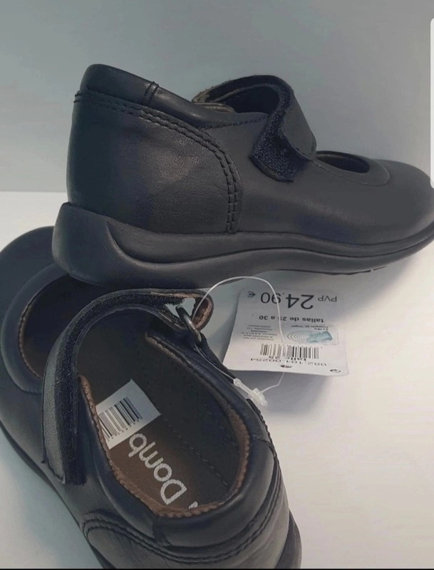 Merceditas de piel negras de la marca Dombi talla 25 (amsl)(3) – Dombi – taille 25 5