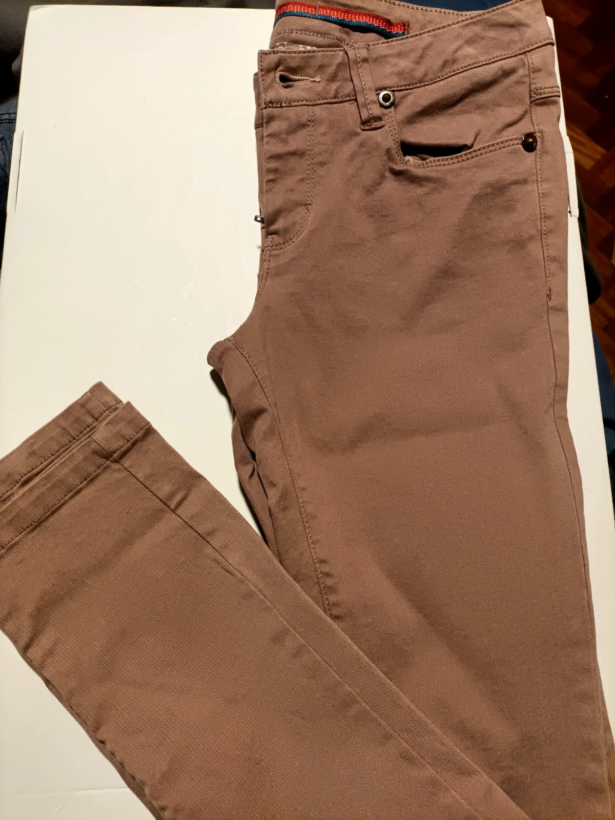 Pantalón Slim fit ONEILL color entre marrón y malva talla 164 mide 34cm de cintura (amsl) – O'Neill – taille XS / 34 / 6 4