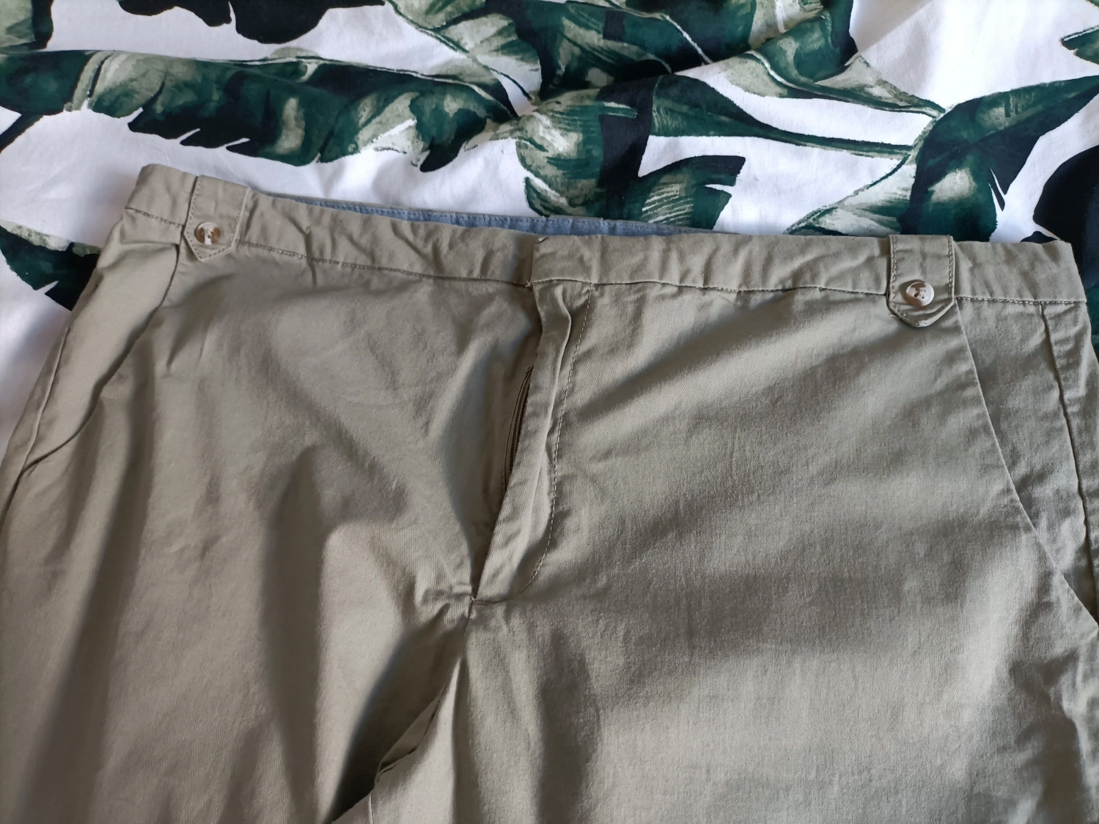Pantalón chino verde caqui talla 44 (amoi) – unit del corte inglés. – taille XXL / 44 / 16 2