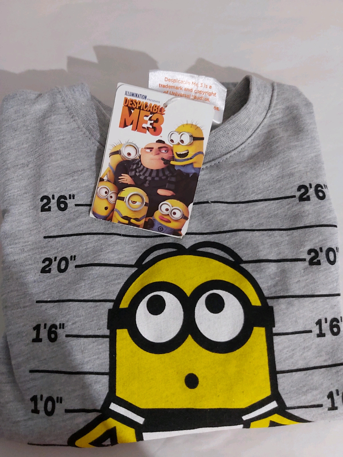 Camiseta Minion talla 2 años – El Corte Inglés – taille 18-24 mois / 86 cm 3
