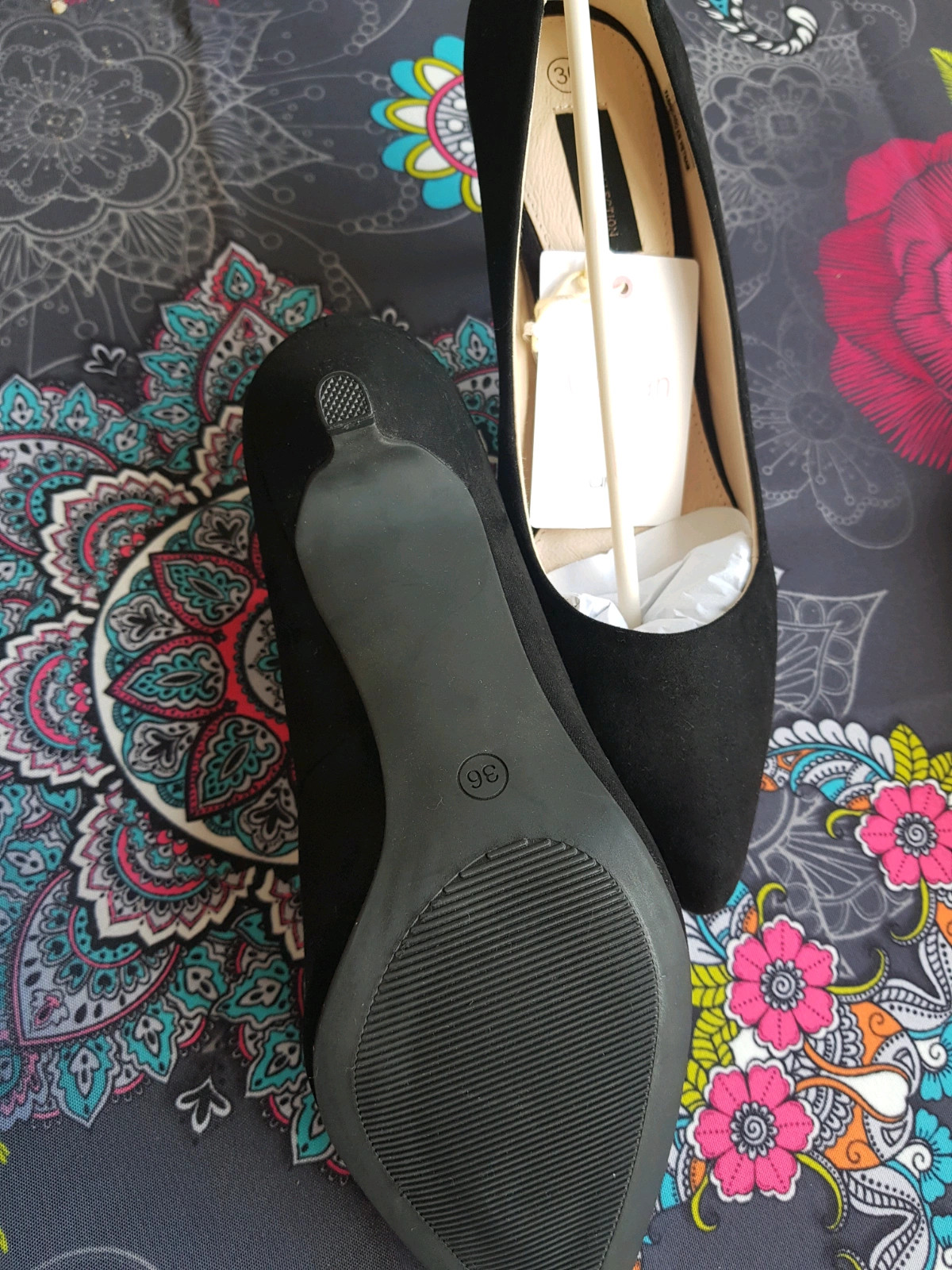 Zapato negro talla 36 (amsl) – woman unit – taille 36 5