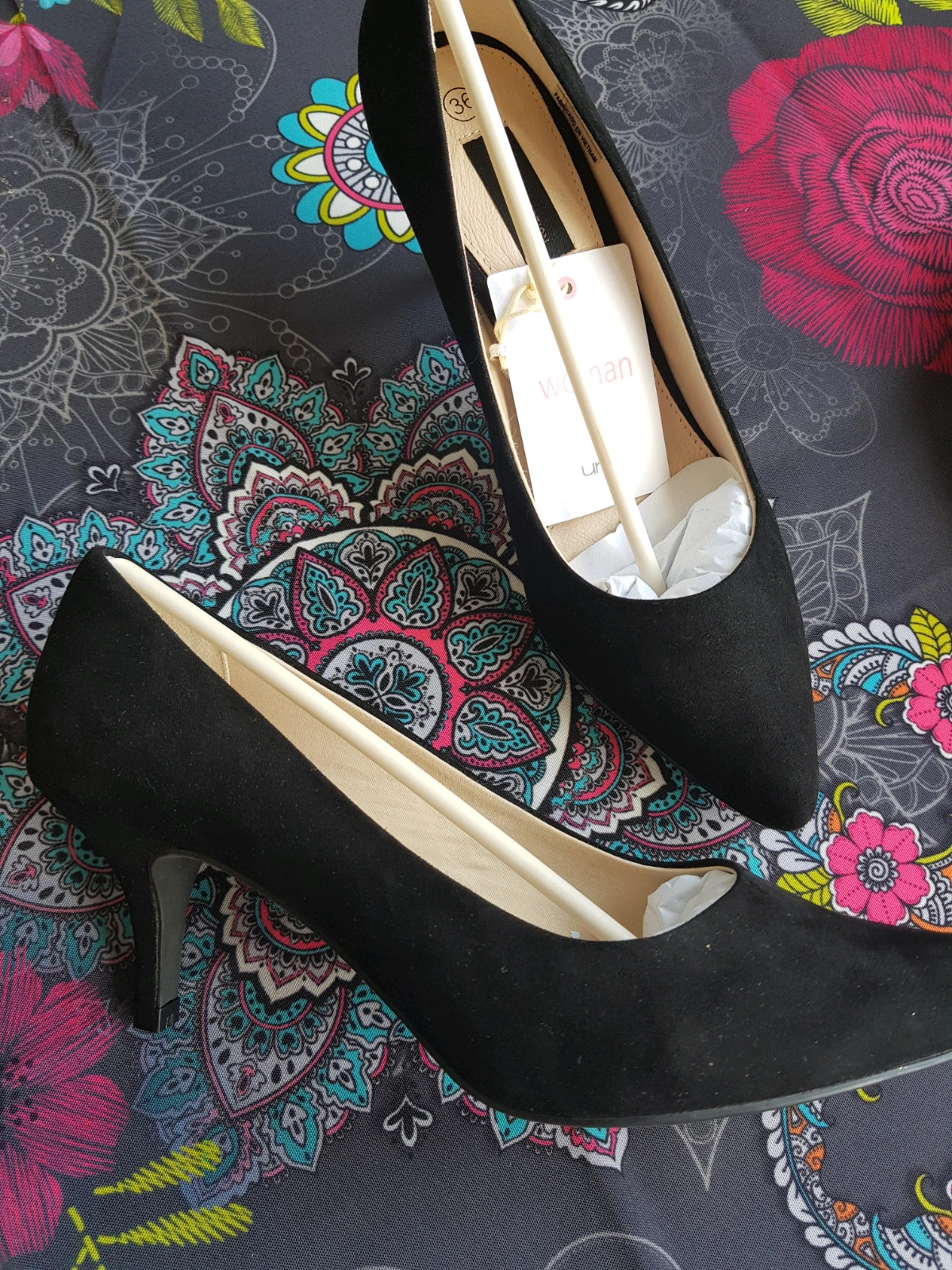 Zapato negro talla 36 (amsl) – woman unit – taille 36 4