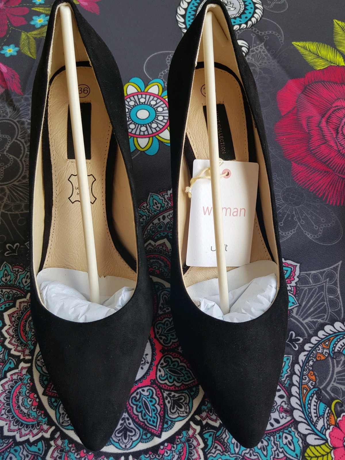 Zapato negro talla 36 (amsl) – woman unit – taille 36 3