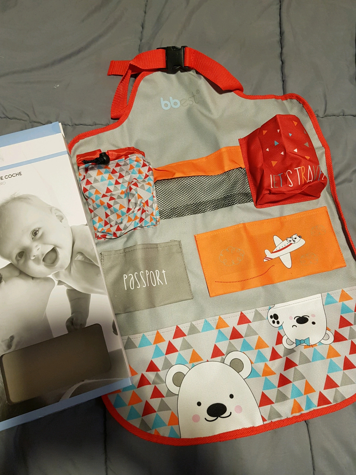 Organizador de coche para viaje con bebe (amsl)(3) – Bbest – taille Taille unique 2