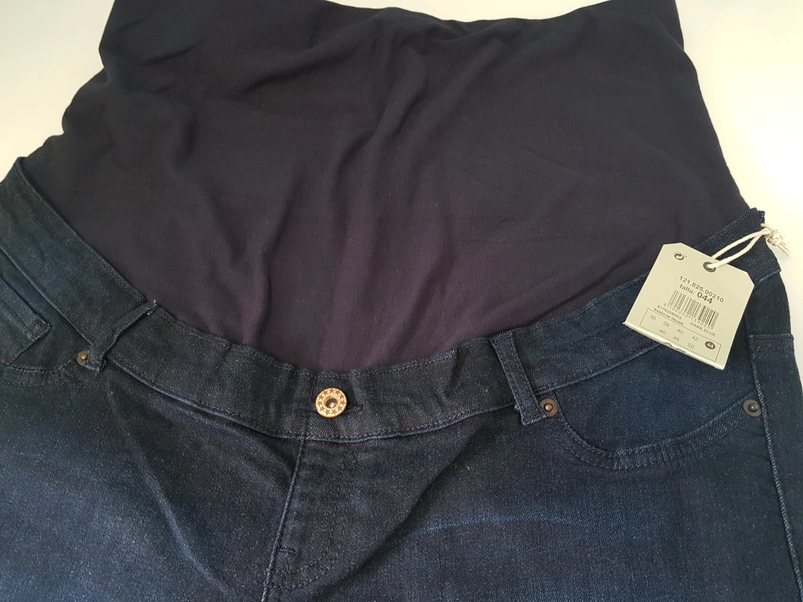 Jeans maternité bleu foncé taille 44 (amsl.3)(2) – unit denim maternity – taille XXL / 44 / 16 2