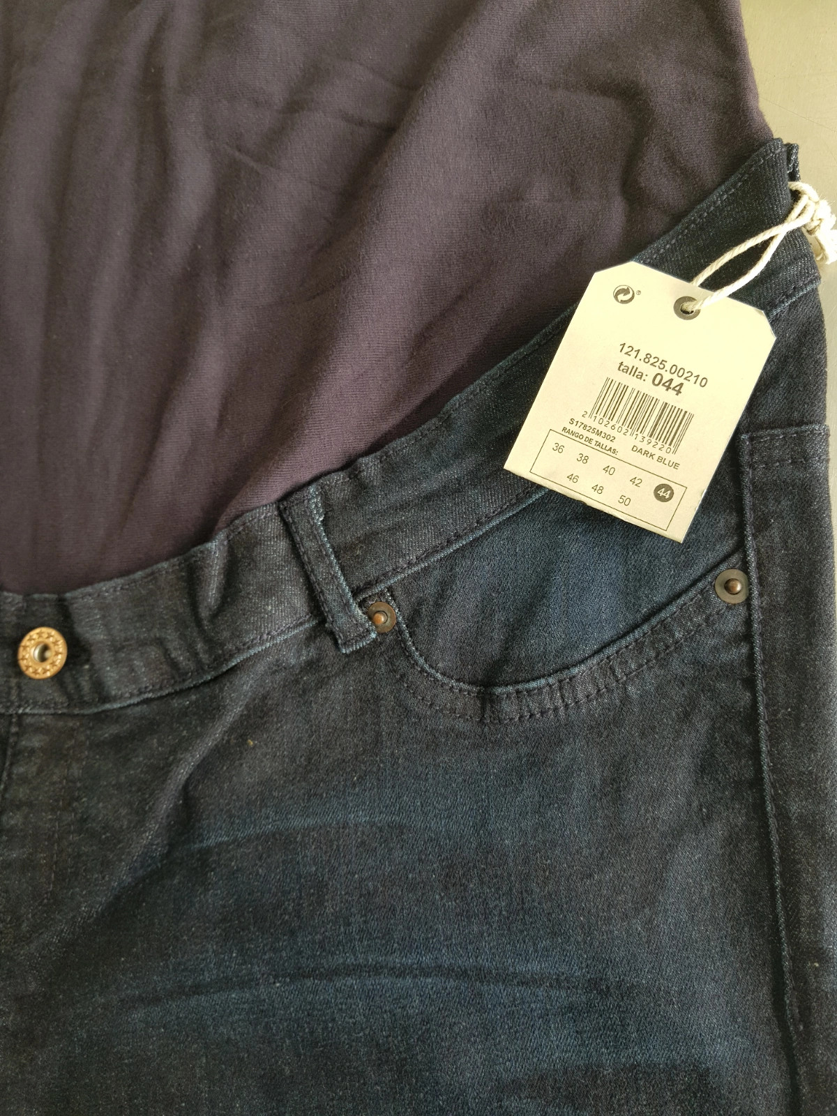 Jeans maternité bleu foncé taille 44 (amsl.3)(2) – unit denim maternity – taille XXL / 44 / 16 3