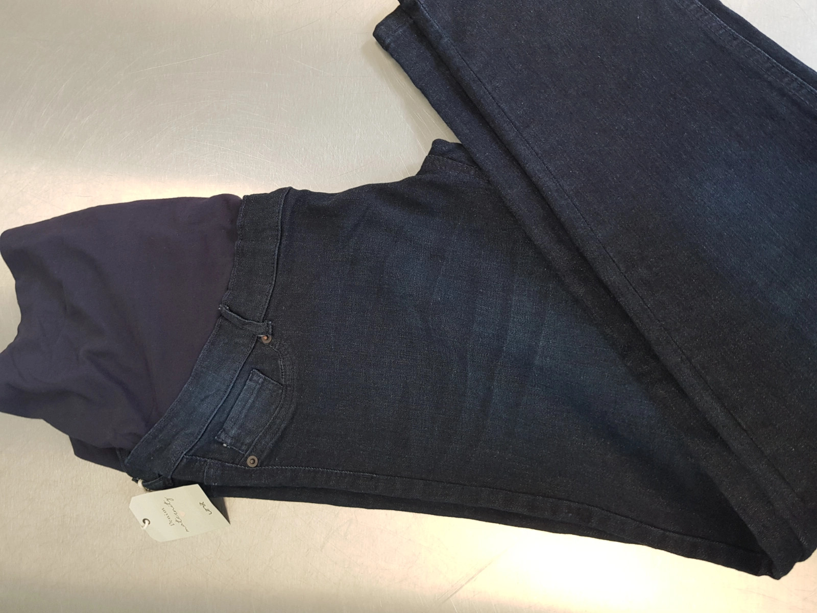 Jeans maternité bleu foncé taille 44 (amsl.3)(2) – unit denim maternity – taille XXL / 44 / 16 5
