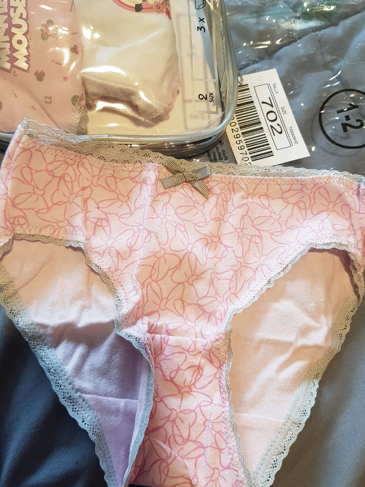 Lot de 3 culotte Minnie taille 1-2 (amsl) – El Corte Inglés – taille 12-18 mois / 80 cm 2