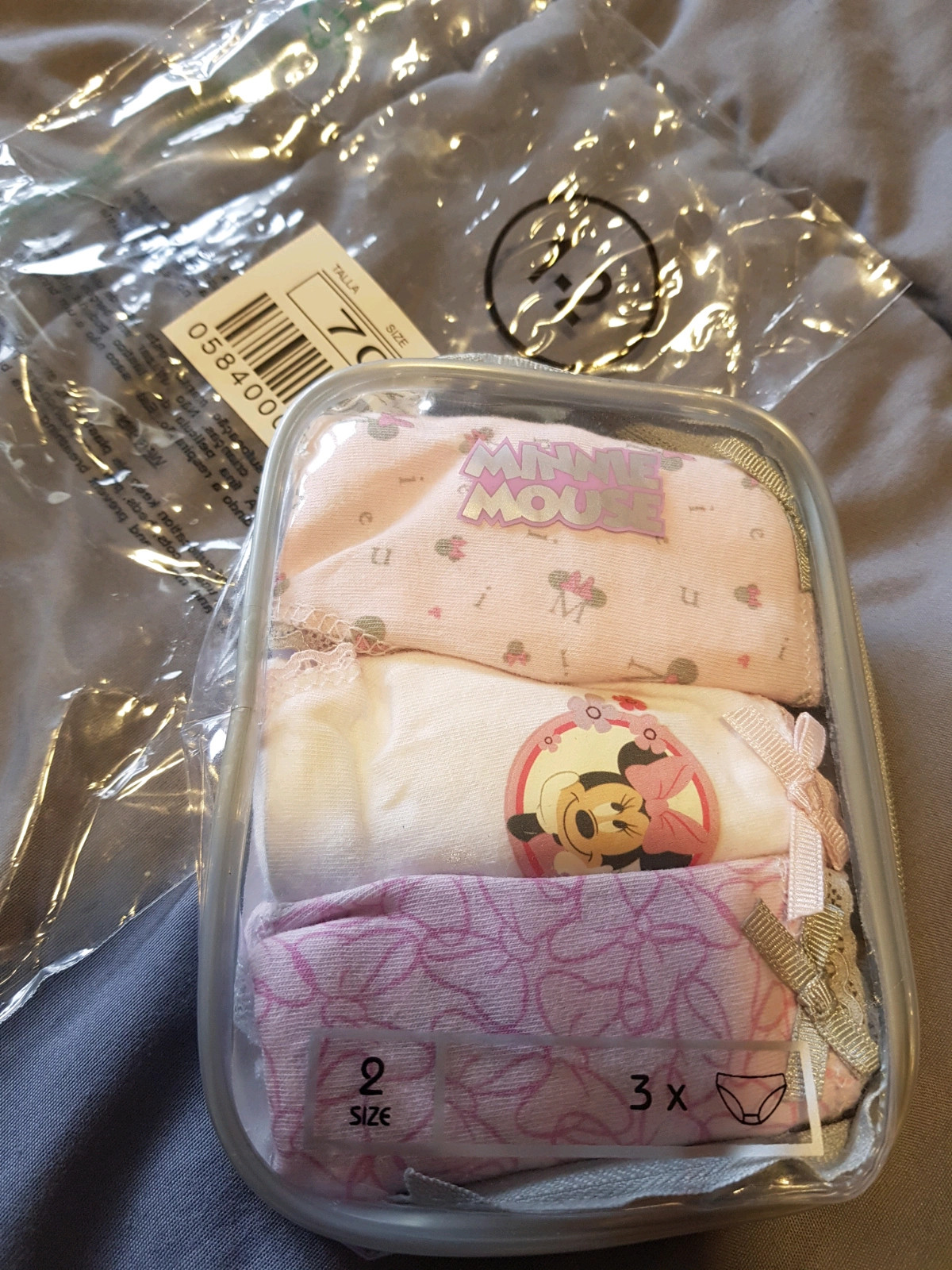 Lot de 3 culotte Minnie taille 1-2 (amsl) – El Corte Inglés – taille 12-18 mois / 80 cm 4