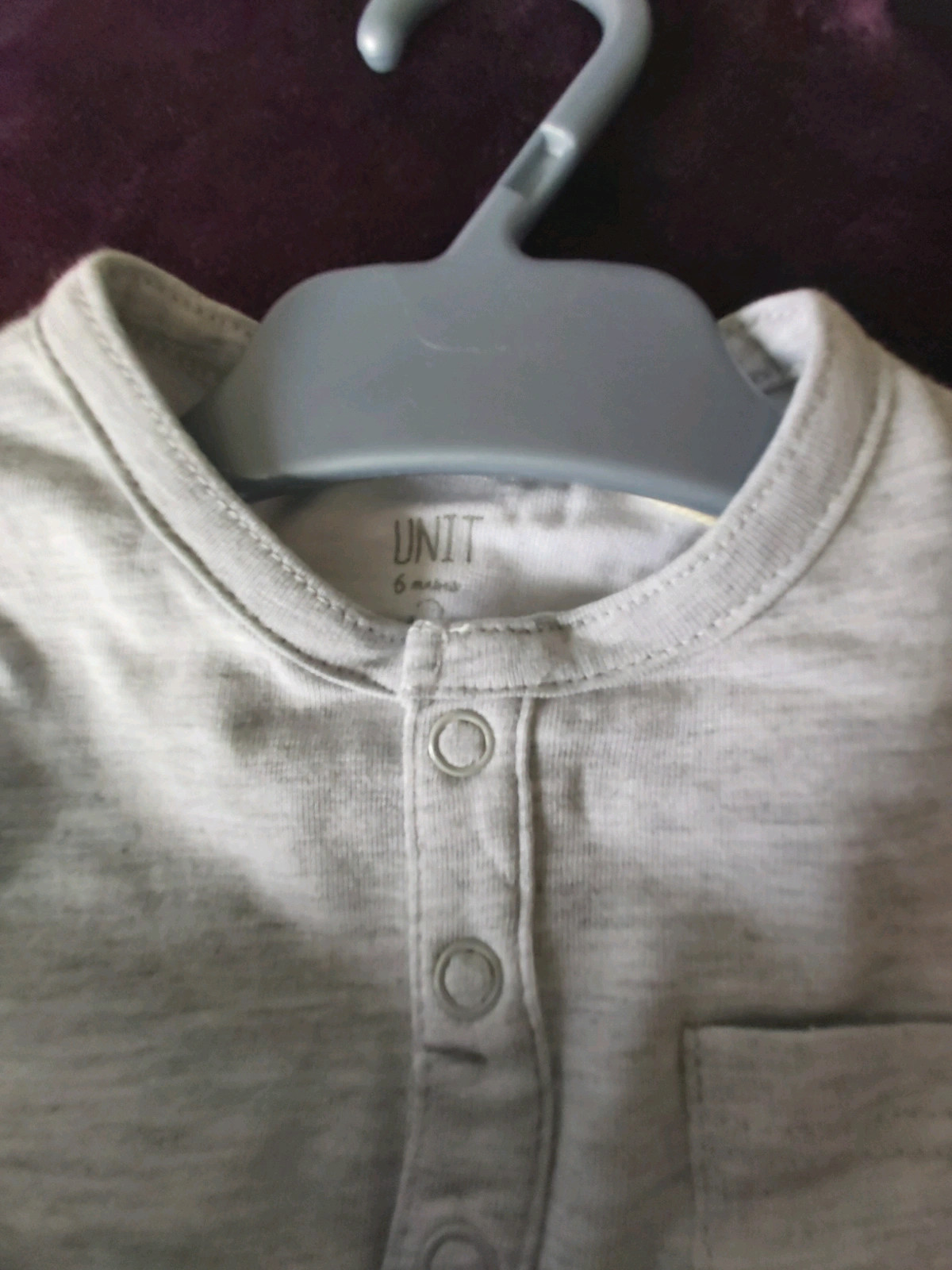 Body t-shirt uni taille 6mois – Unit – taille 3-6 mois / 62 cm 4