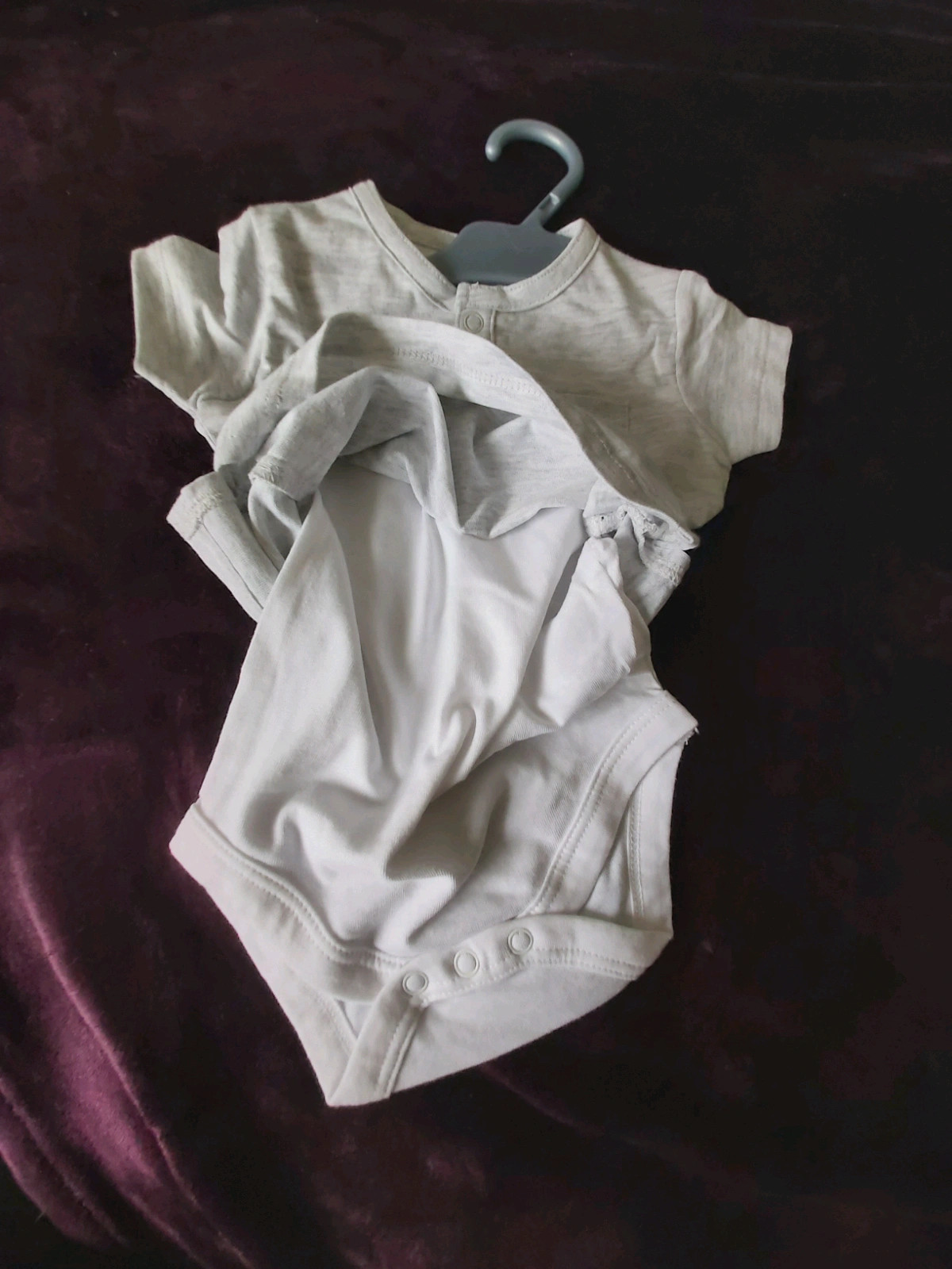 Body t-shirt uni taille 6mois – Unit – taille 3-6 mois / 62 cm 3