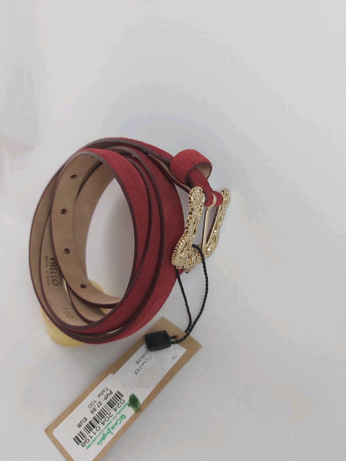 Ceinture bordeau – Vaello 3