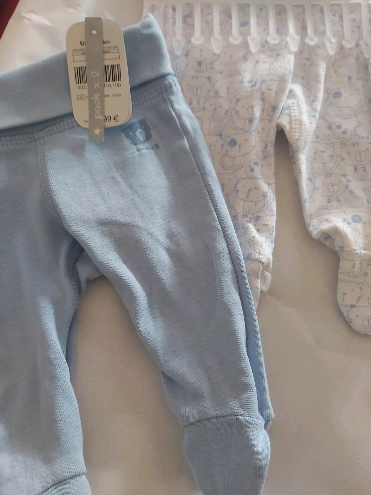 Pantalon bebe 0-0 meses recien nacido – Freestyle – taille Naissance / 44 cm 2