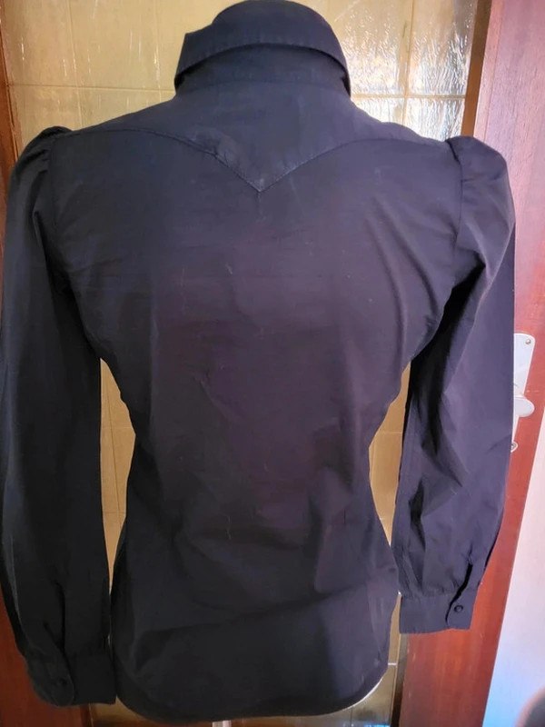 Chemisier noir Levi's Strauss & Co n256 – Levi Strauss & Co. – taille S / 36 / 8 2