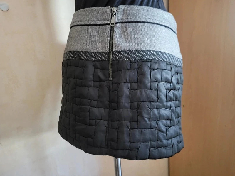 Jupe gris/noir n217 – Ana Sousa – taille M / 38 / 10 2