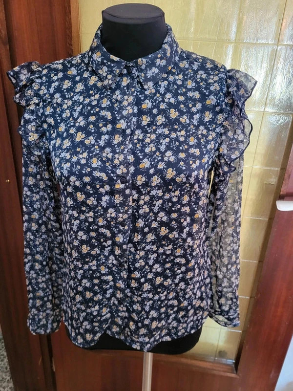 Chemisier fleuri n255 chic