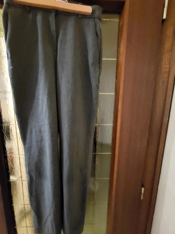 Pantalon élégant gris n251 – H&M – taille XS / 34 / 6