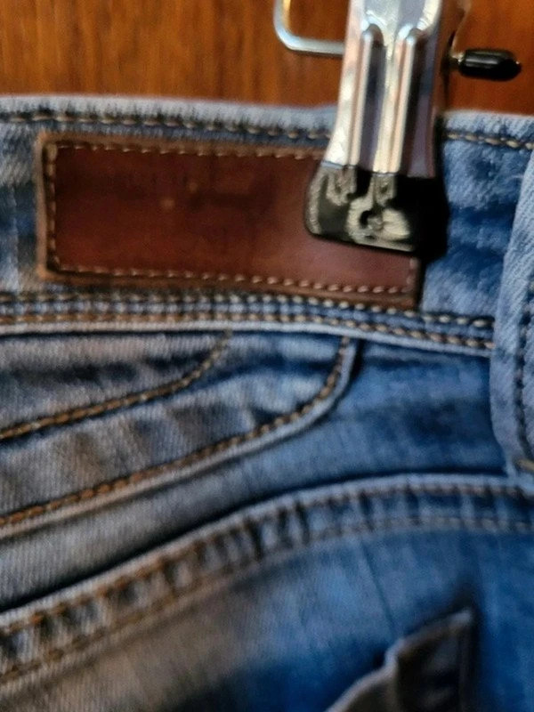 Jean denim bleu délavé tiffosi w32 L34 - n233 – Tiffosi – taille XL / 42 / 14 3