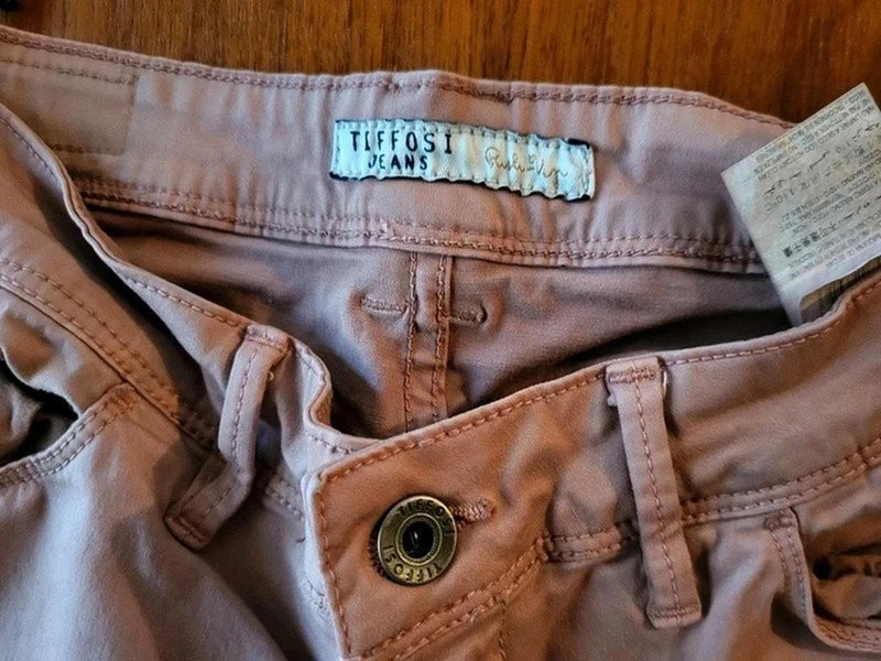 Jean Tiffosi rose poudré slim n234