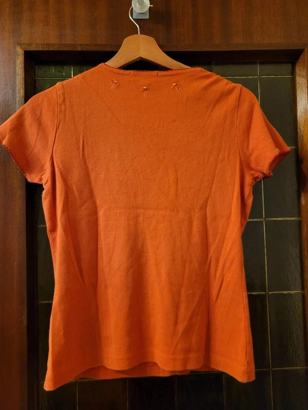 Thirt femme Orange n183 – Kiabi – taille XL / 42 / 14 3
