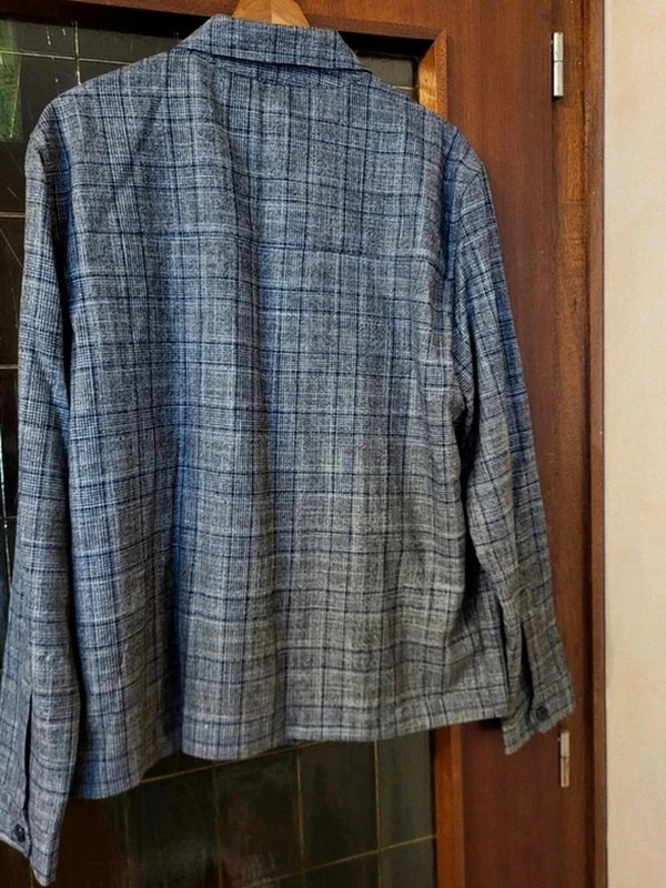 Veste Harrington ZARA homme à carreaux 0141 – Zara – taille L 2