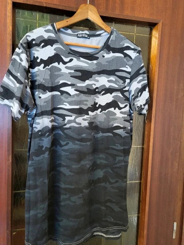 Dégradé Camouflage "Flex Style" T-shirt -0140 – Flex Style – taille XXL 2