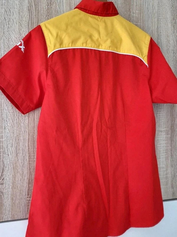 Officielle Chemise V-Power Shell -n144 – Shell – taille M / 38 / 10 2