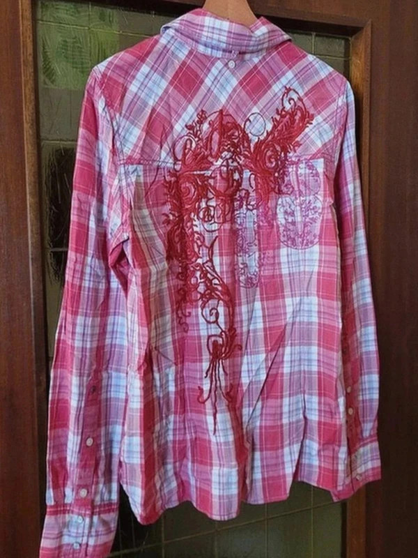 Western Chemise vintage n127 – EDC by Esprit – taille L / 40 / 12 2