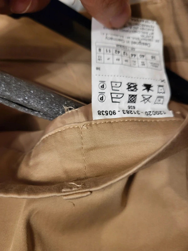 Beige Pantalon Chino n-115 – Gerry Weber – taille L / 40 / 12 5