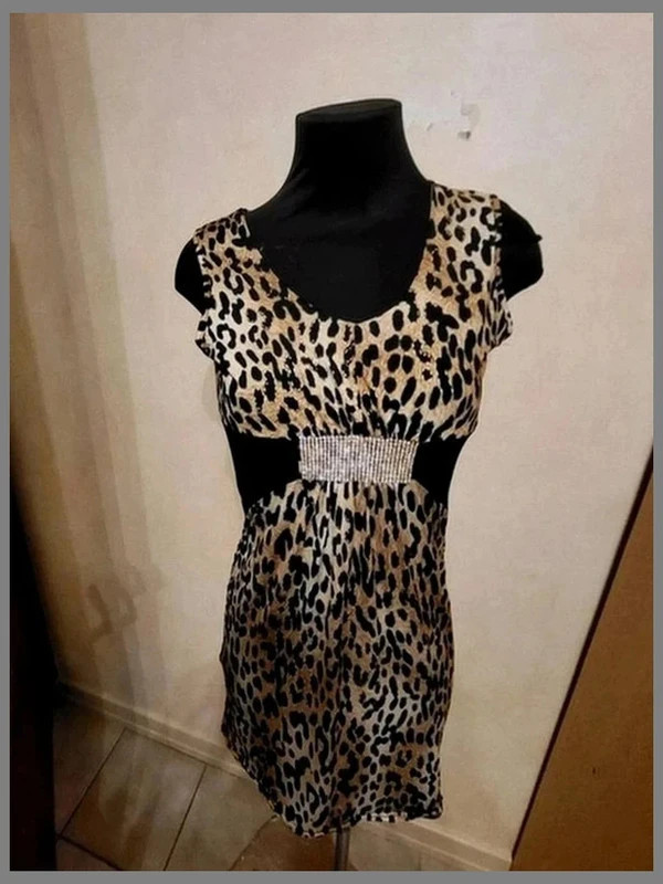 Léopard robe n204