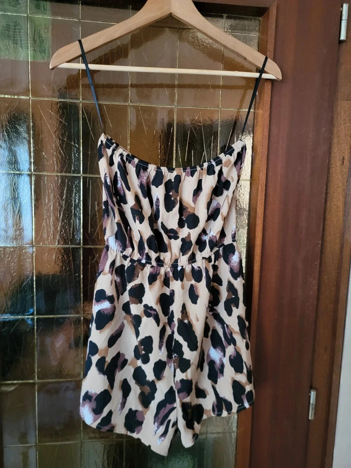 Léopard Combishort Fluide n148 – Shein – taille S / 36 / 8 2