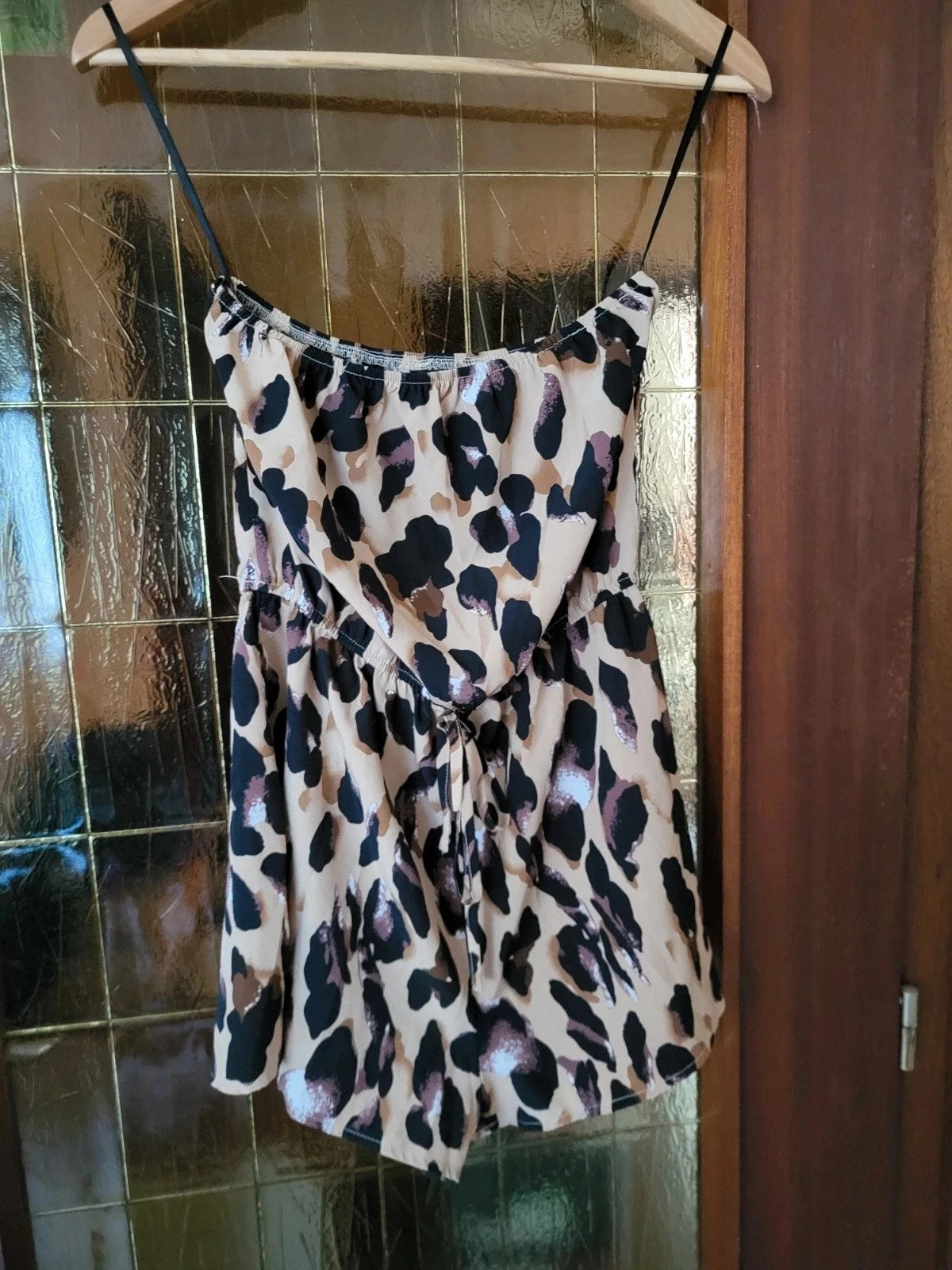 Léopard Combishort Fluide n148 – Shein – taille S / 36 / 8 3