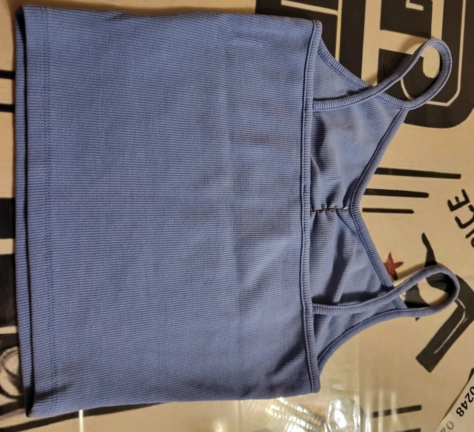 Crop top bleu pastel n244 – Tally Weijl – taille S / 36 / 8 2