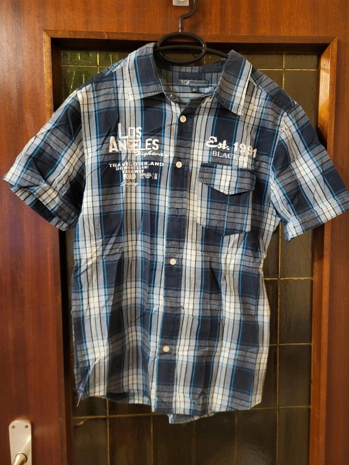 Chemise à carreaux n247 – TQF Collection – taille S