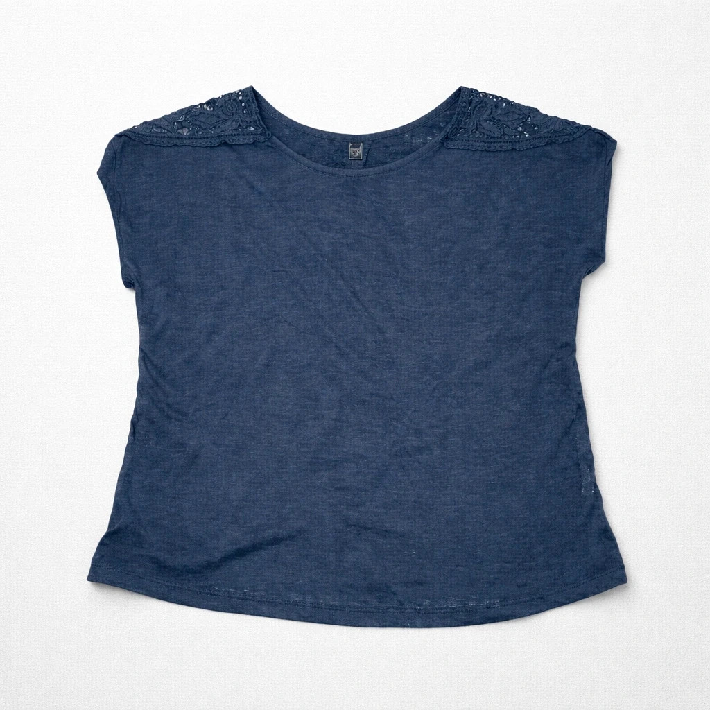 Haut Fluide Bleu Marine – n0052 – Pimkie – taille Taille unique 2