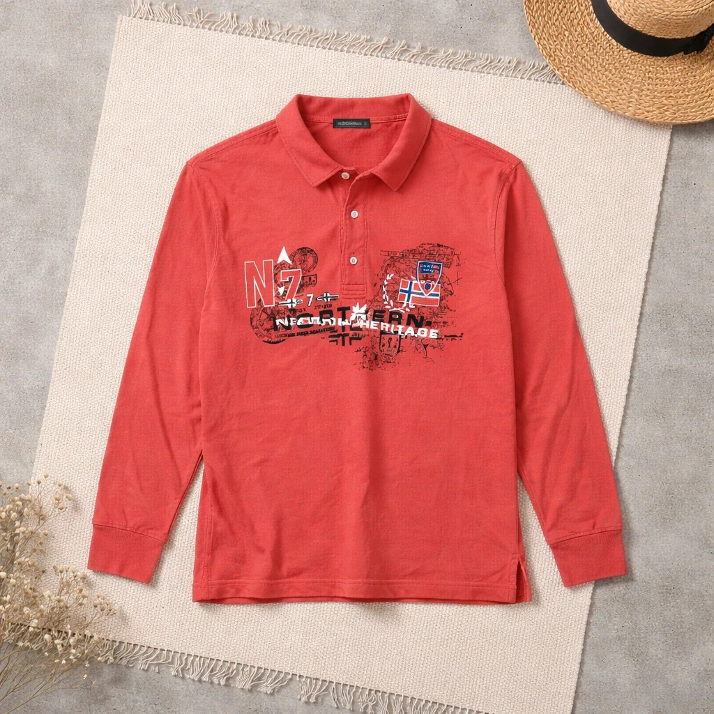 Polo manches longues n0046