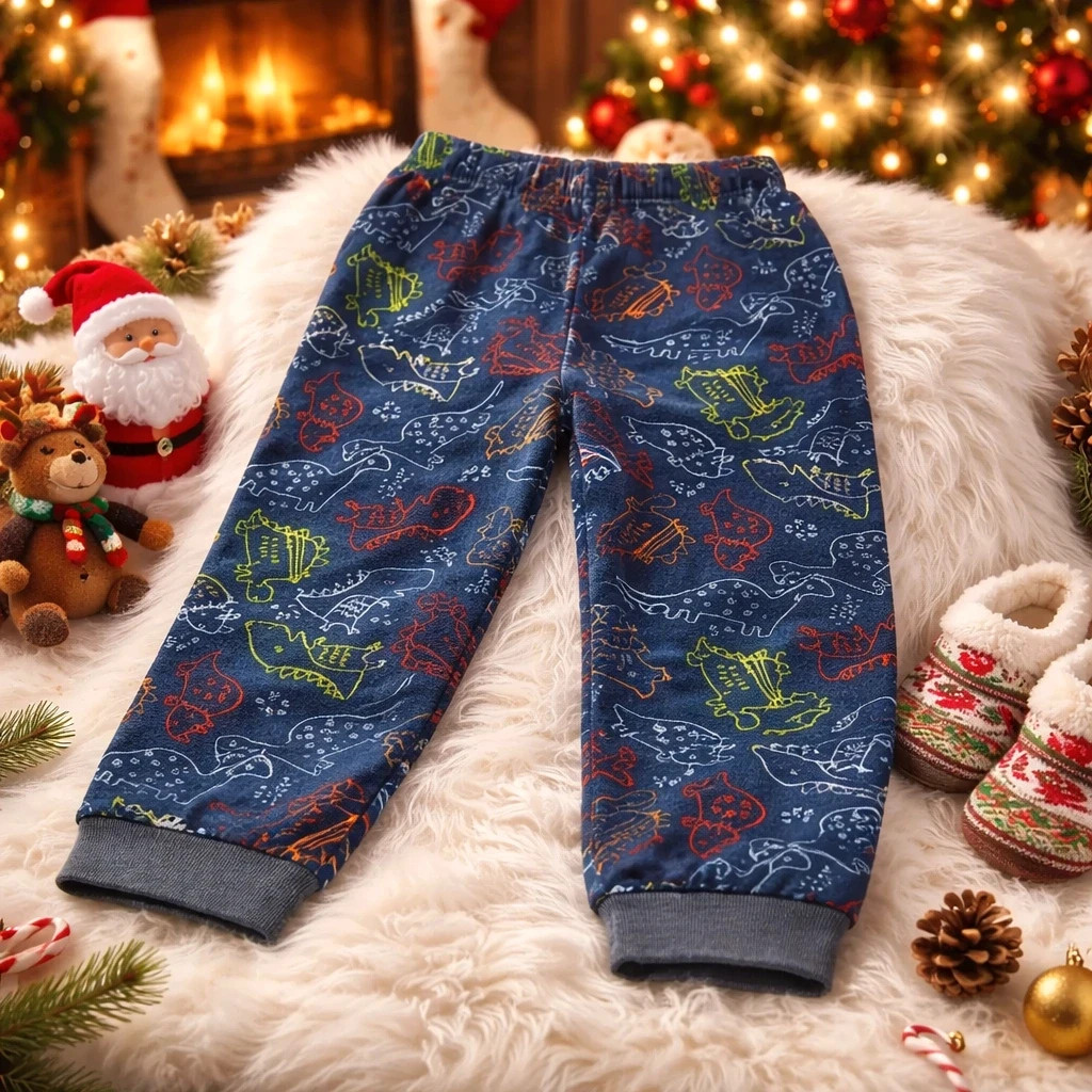 Pantalon de Pyjama Dinosaure n0037 – PAS – taille 3 ans / 98 cm 2