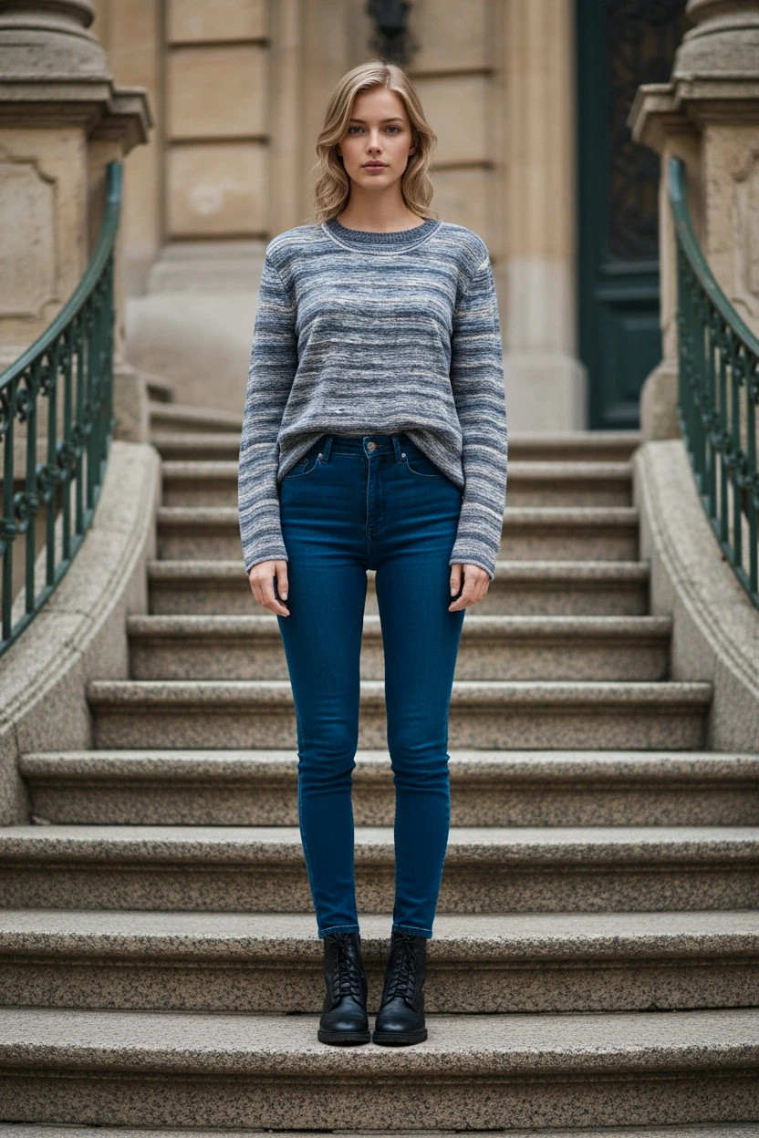 Pull léger s.Oliver bleu chiné 0033 – s.Oliver – taille XXL 2