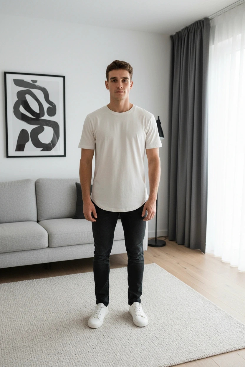 tshirt Zara Beige n0029 – Zara – taille M 2