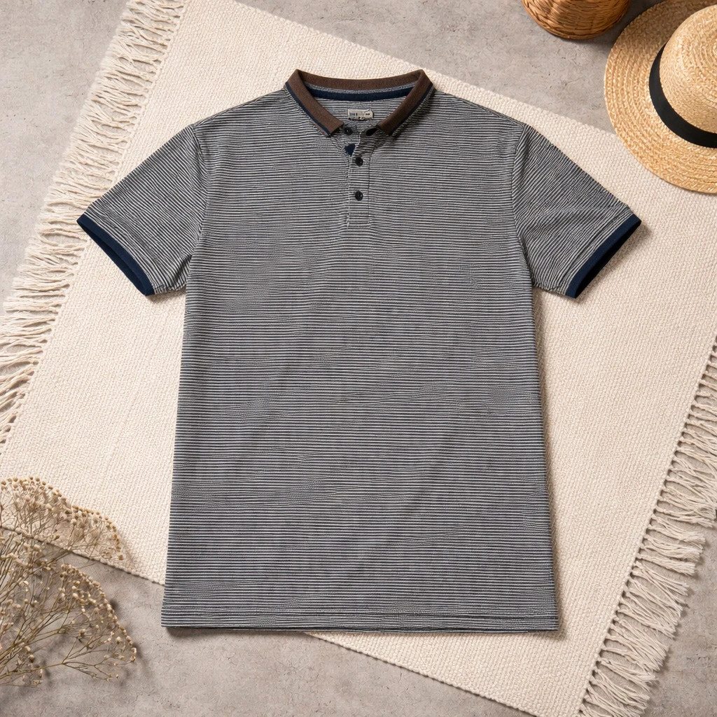 Polo Homme Gris n0024