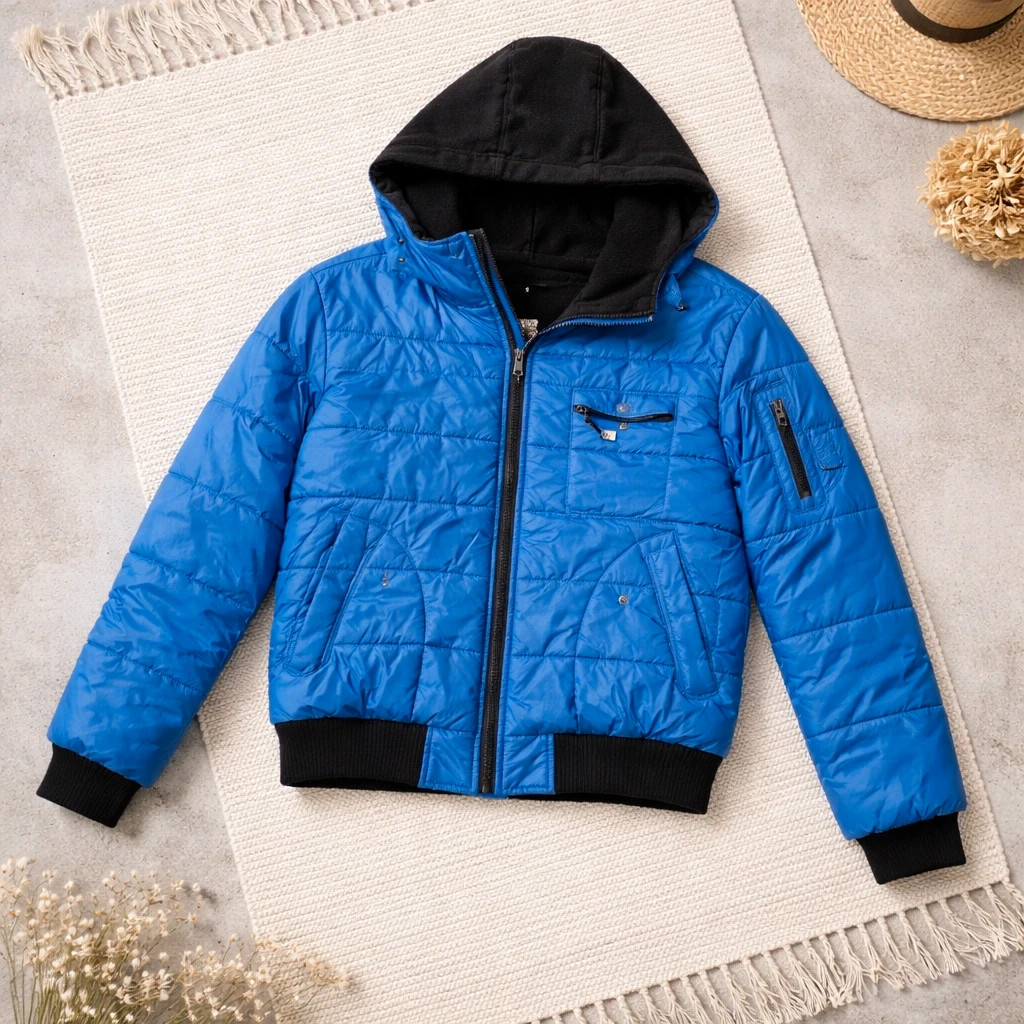 Blouson Bomber Bleu n0017 – CIPO & BAXX – taille M 3
