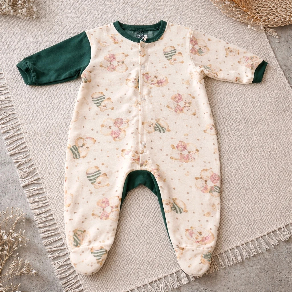 pyjama bébé 12 mois( n39) – Sucre d'Orge – taille 12-18 mois / 80 cm 2