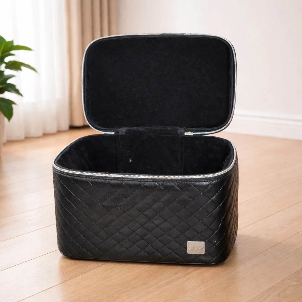 Vanity lpg Noir / trousse Maquillage Rigide n32 – LPG 2