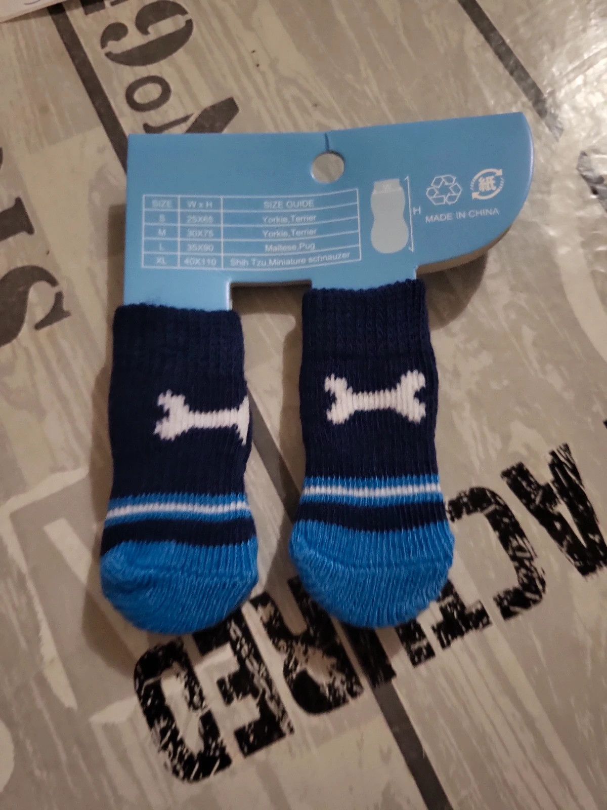 Chaussettes antidérapantes pour chien – Taille M – n29 – nonskid – taille M 3