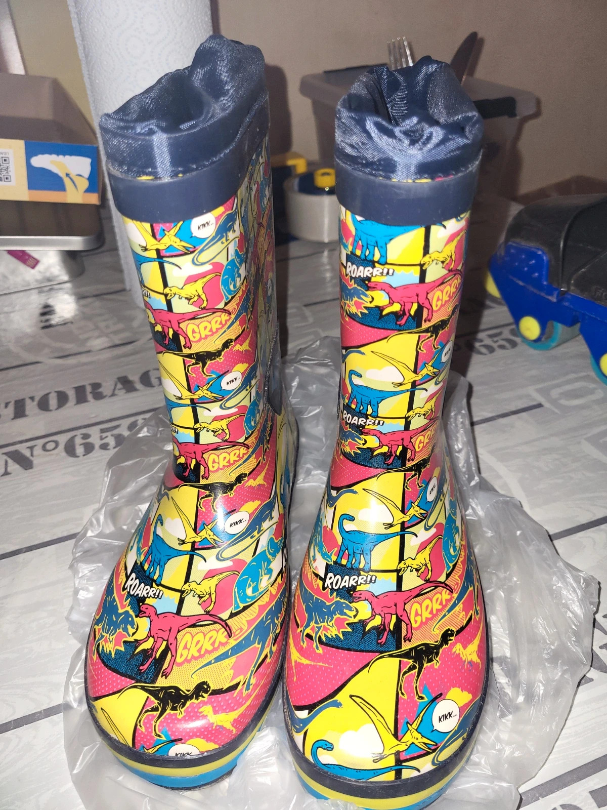Bottes de pluie Dinosaures Style Comics - Pointure33 n17 – KangaROOS – taille Autre 3