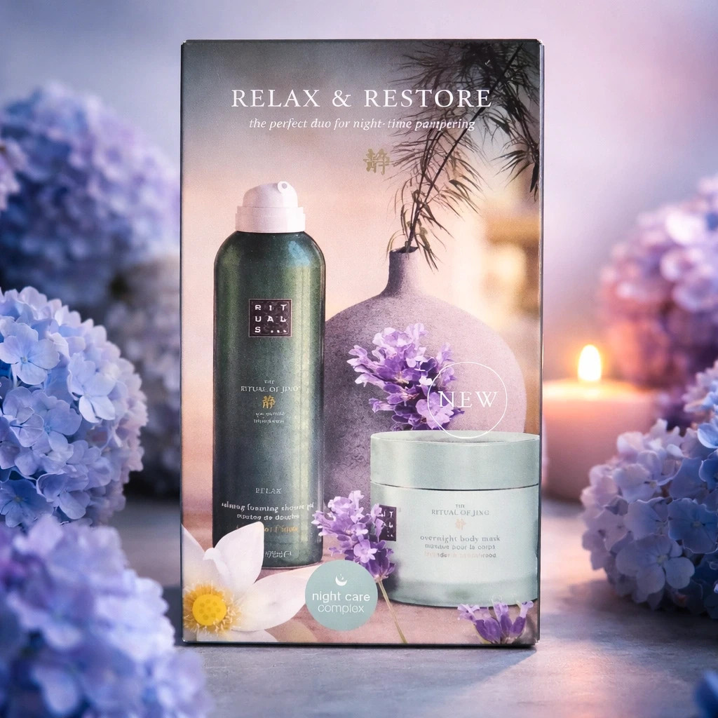coffret rituals relax & restore neuf : rituel sommeil lavande bois santal n18 – Rituals 2