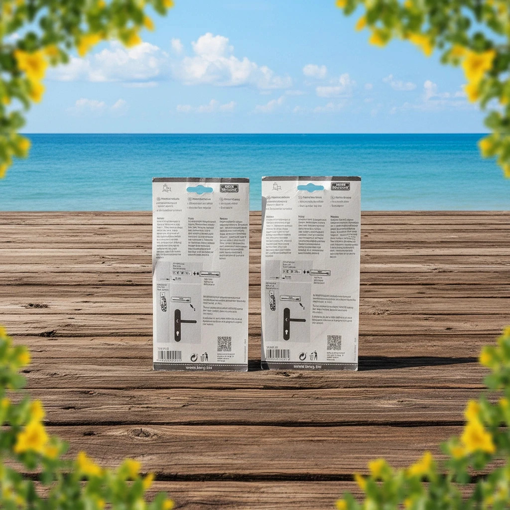 Lot de 2 Chaînes de Porte Sécurité Maximale ! n108 – burg wachter 2