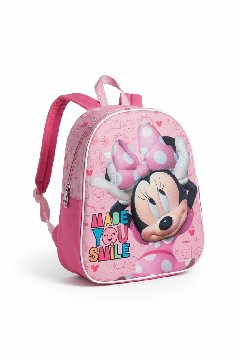 Sac à Dos Maternelle Minnie Mouse – Made You Smile – Rose – Disney 2