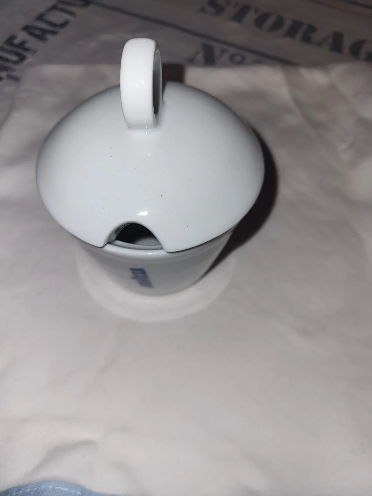 Sucrier Lavazza en porcelaine blanche n42 – Lavazza 2